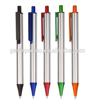 Metal or plastic new click ball pen