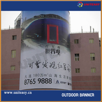 Advertising tarpaulin banner promotion