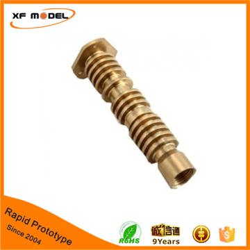 High precision oem service brass fitting cnc turning