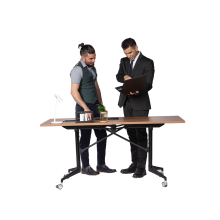 Portable Meeting and Conference Folding Tables for Home Office and Computer Desks