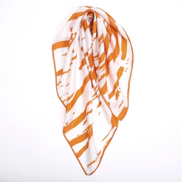 Custom LOGO 100% Silk Scarves - Wholesale Digital Printed Women Square Scarfs