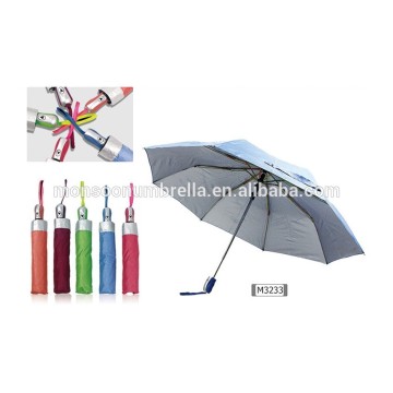 three folding umbrella auto open umbrella
