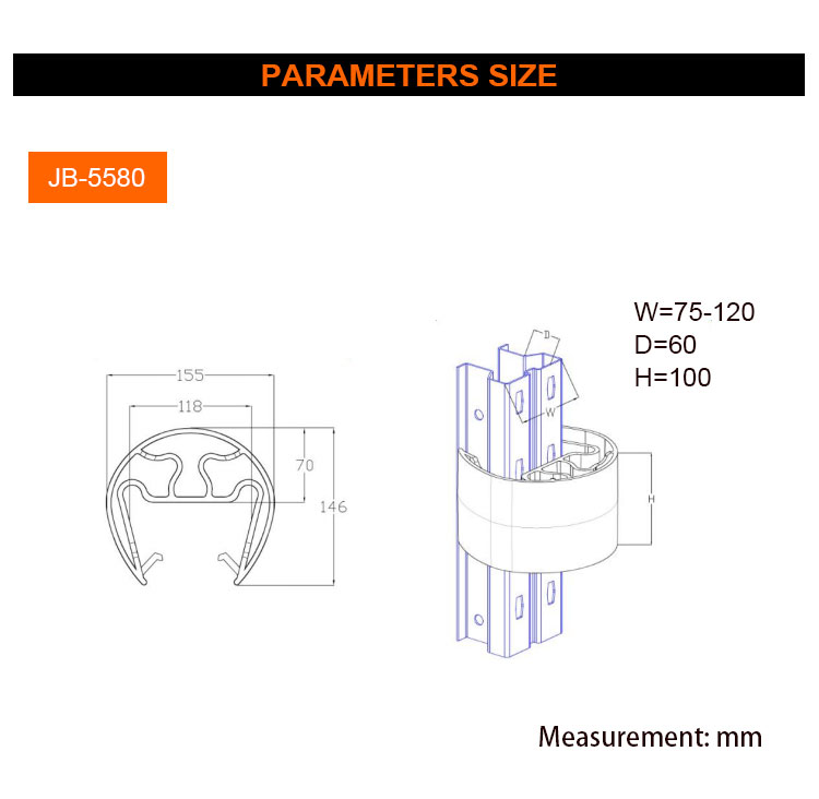 Racking post protector Pallet Rack Protectors Plastic Column Guard For Warehouse