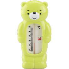 Dessin animé ours bébé accessoire bain thermomètre