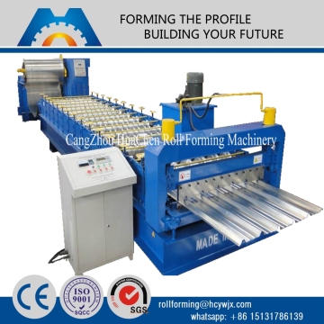 china roof panel galvanized sheet corrugation machine