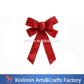 High end christmas ribbon bow pre-made bow