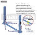 Baseplate Car Lift Two Post 4t with Electromagnet