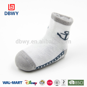 Breathable White Best Quality Cotton Baby Socks