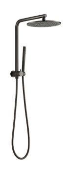 Brushen Gun Metal Short Shower Column Set