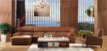 Big Leather Comfortable Sofa