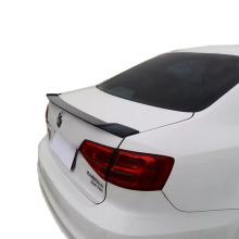 Glossy Carbon Fiber R Style Spoiler Rear Wing for Volkswagen Jetta MK6 2012-2018
