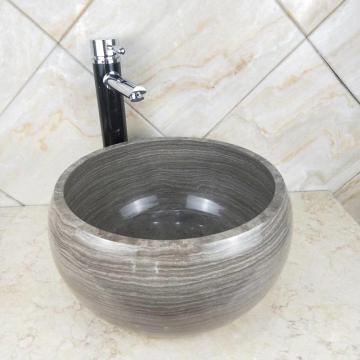hand carved polished natural marble white  sinks  natual stone bathroom wash basin