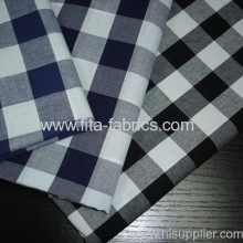 Polyester And Cotton Blended Checks Fabric?