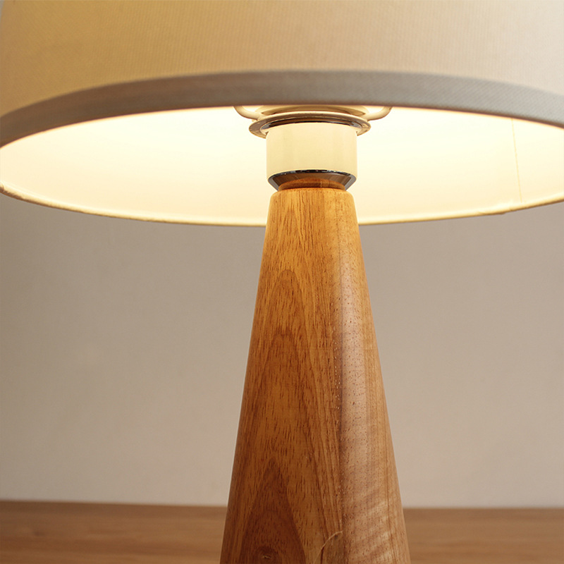 Modern Wooden Table LampsofTouch Table Lamp