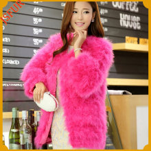 Short Lady Coat Fur Coat Customized Turkey Coat From China
