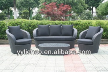 outdoor pe rattan garden furniture