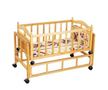 new arrival adult baby crib with wheels
