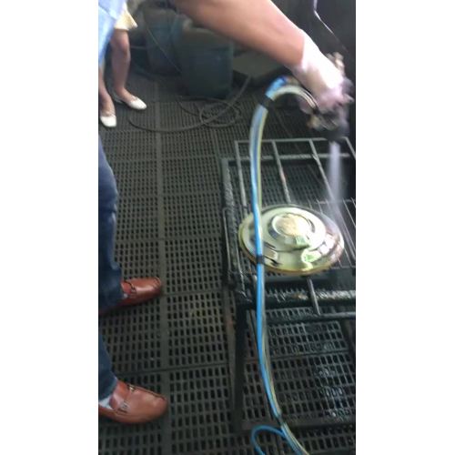 Indusrial three nozzle spray chrome gun