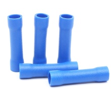 1.5-2.5mm2 (16-14AWG) Electrical Insulated Crimp Terminals Blue Copper Splice Crimp Butt Connector