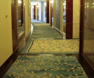 Handmade Chinese Wool Carpets For Bar Luxury Room , Hand Knotted Corridor Rug