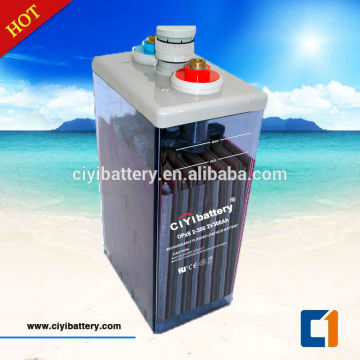 Long Life Soar Battery Solar Power Storage Battery OPZS battery 24V 48V 300AH