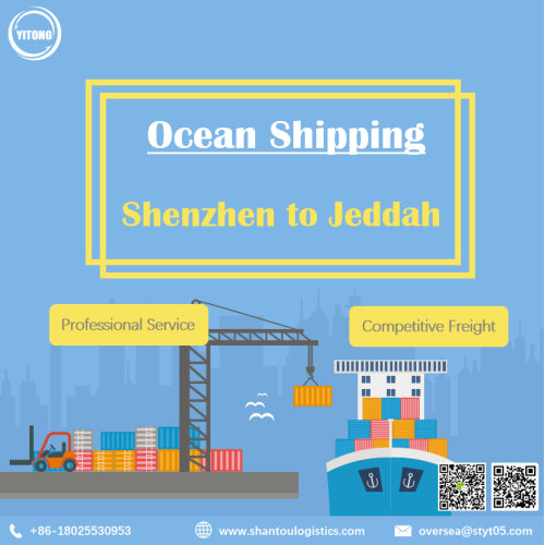 Freight de mer de Shenzhen à Jeddah