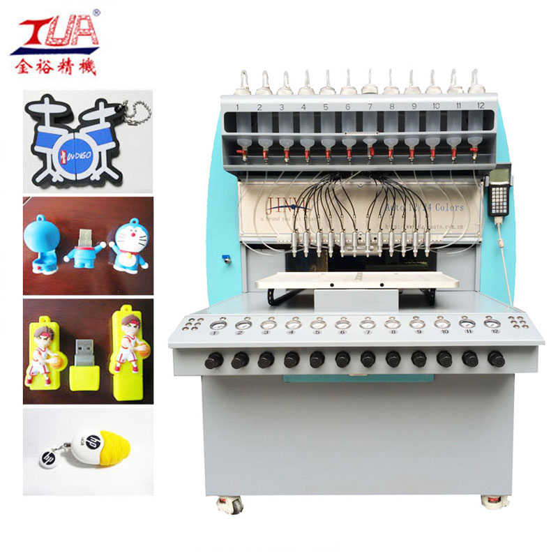 12 Jarum Pvc Usb Case Dropping Machine