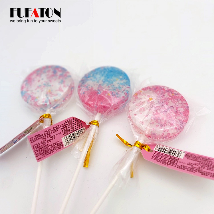 20g Healthy sugar free round lollipop candy