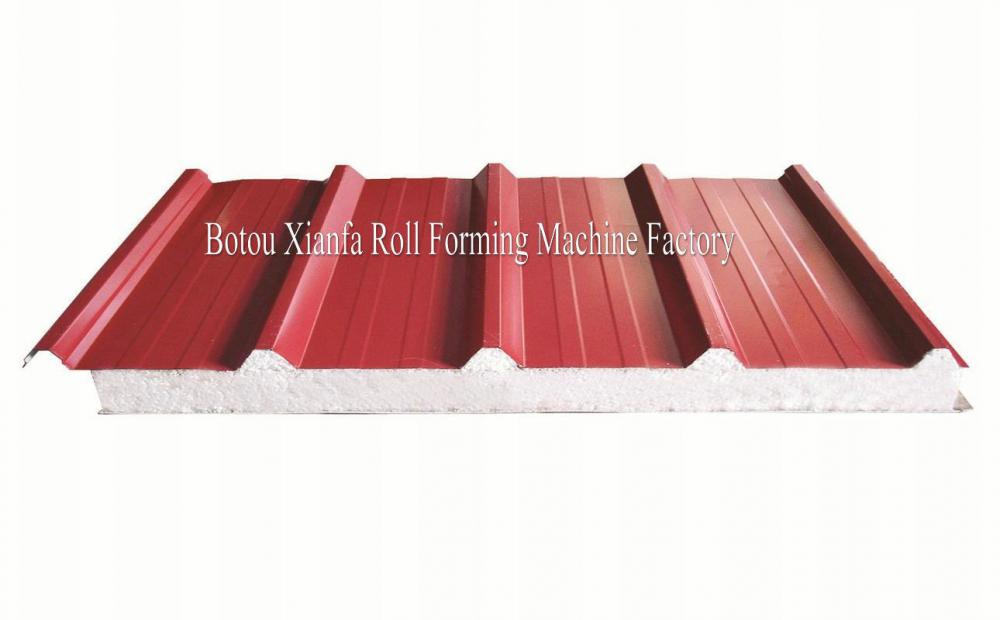 Color Steel Sheet Sandwich Panel Foming Machine