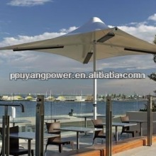 PUYANG electric radiant heating panels in cafe