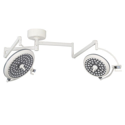 Total reflection double head shadowless lamp