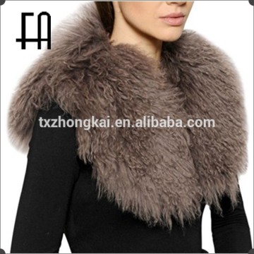 Factory direct wholesale price mongolian fur stole