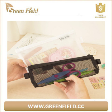 chinese professional factory produce mesh pencil bag
