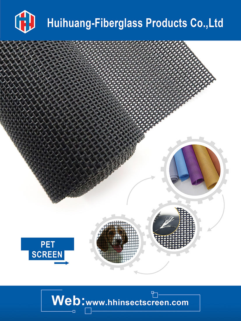 polyester pet screen anti dog and cat biting pet safety protection animal netting