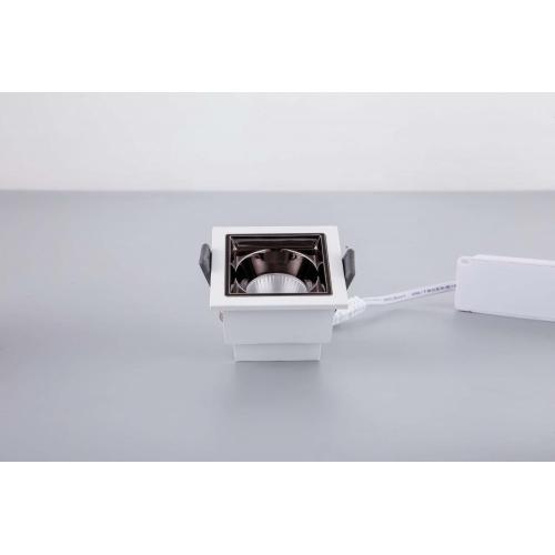 5W 3500K 2.4G Remote Control Square Spotlight-Aluminum