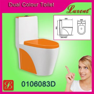 Color sanitary china Washdwon one pc Toilet