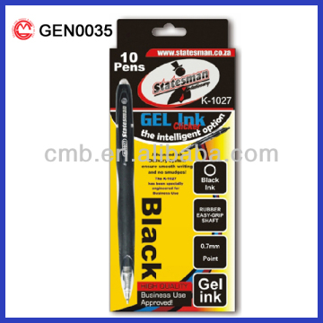 PEN GEL BLACK BLUE RED INK PROMOTIONAL