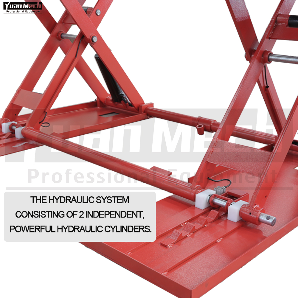 mid rise lift hydraulic system