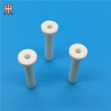 পরিধানযোগ্য উচ্চ তাপমাত্রা Al2O3 alumina সিরামিক ferrule বোল্ট