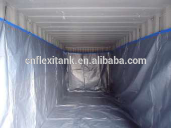 sea bulk container liner for chemical cargos