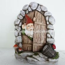 resin solar gnome decoration