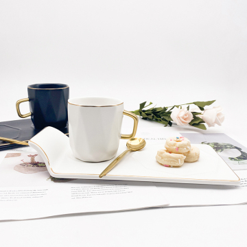 Cup Saucer Custom Ceramic cup porcelain Coffee Set