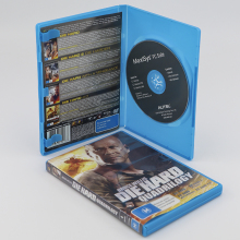 Wholesale Standard 14mm DVD Storage Case Blue Sega CD Case