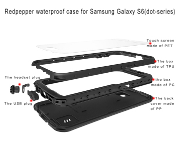 Galaxy S6 Active high quality water-proof cover