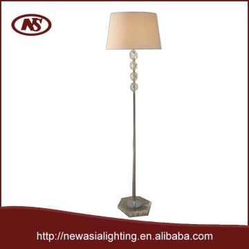 Crystal floor lamp