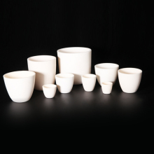 High Temperature Resistance Gold Melting Alumina Ceramic Crucible for Industrial Use