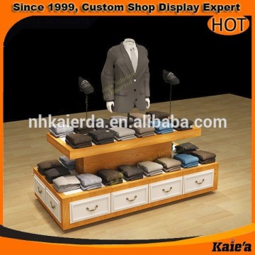 garment display table,display showcase table,display tables for shops