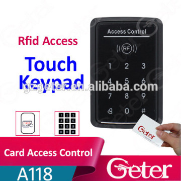 Newest touch access control ID card access control connect WG26 reader access control