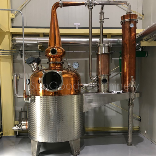 Electric Heating Stainless Steel/Copper Alcohol Distiller