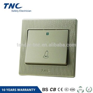 Good Quality PC Material Door Bell Switch/Flush Door Bell Switch